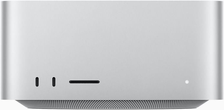 Apple 공식 Mac Studio 정면 모습
